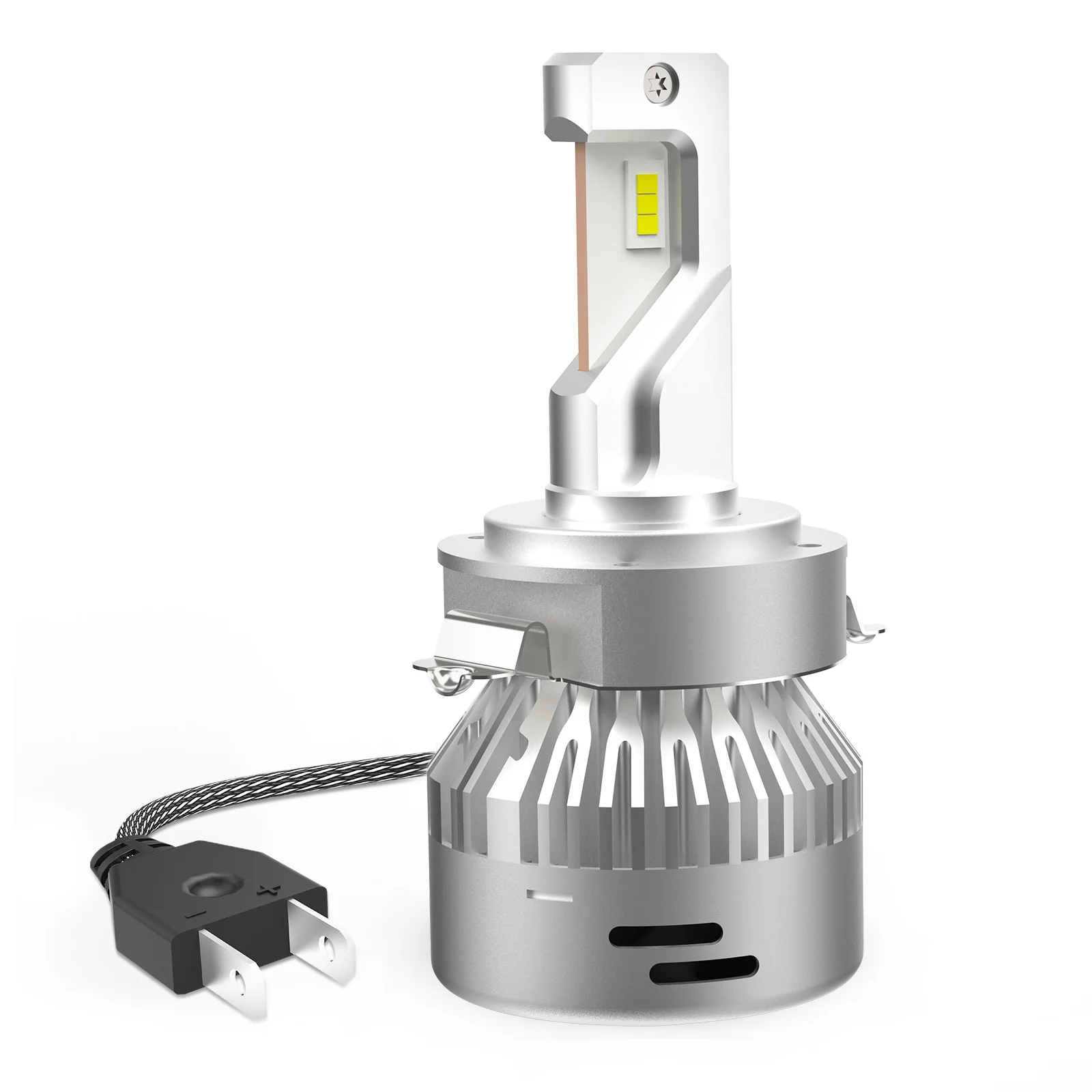 Custom H7 LED Bulbs Fit for Mercedes Benz Volkswagen Tiguan with Retainer Adapter Plug n Play | 2 Bulbs - Image 10