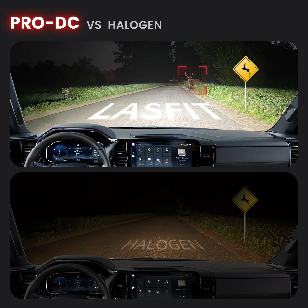 Fit for 2019-2026 Chevrolet Silverado 1500 WT/Custom/Custom Trail Boss Custom-Fit H11 9005 LED Bulbs with Dust Cover | Pro-DC Series - Image 21