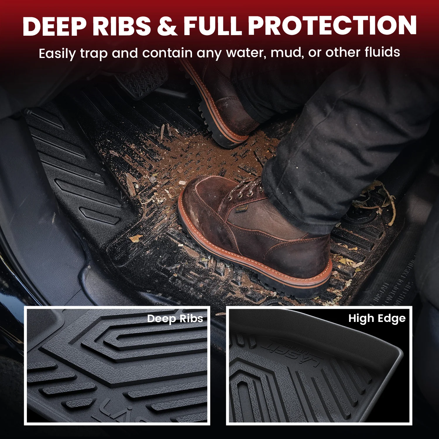 Fit for 2016-2023 Jeep Cherokee Custom Floor Mats or Cargo Mat - Image 24