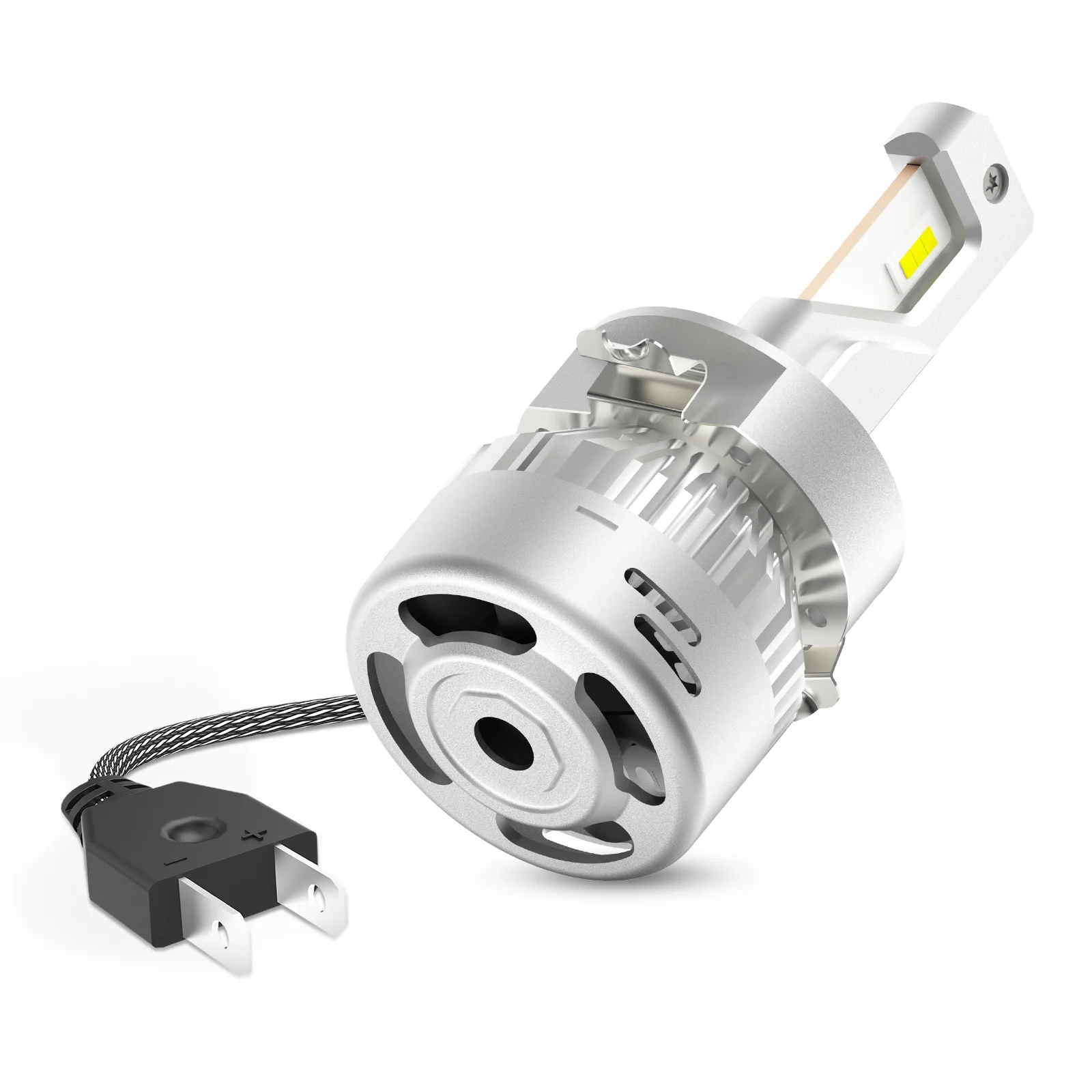 Custom H7 LED Bulbs Fit for Mercedes Benz Volkswagen Tiguan with Retainer Adapter Plug n Play | 2 Bulbs - Image 9
