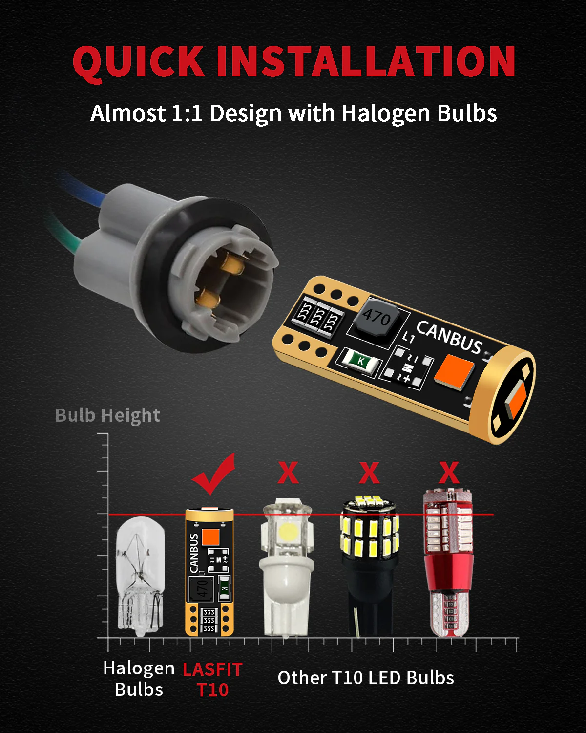Fit for 2019-2024 Ram 1500 LED Bulbs Upgrade | Tested and Verified - Image 42