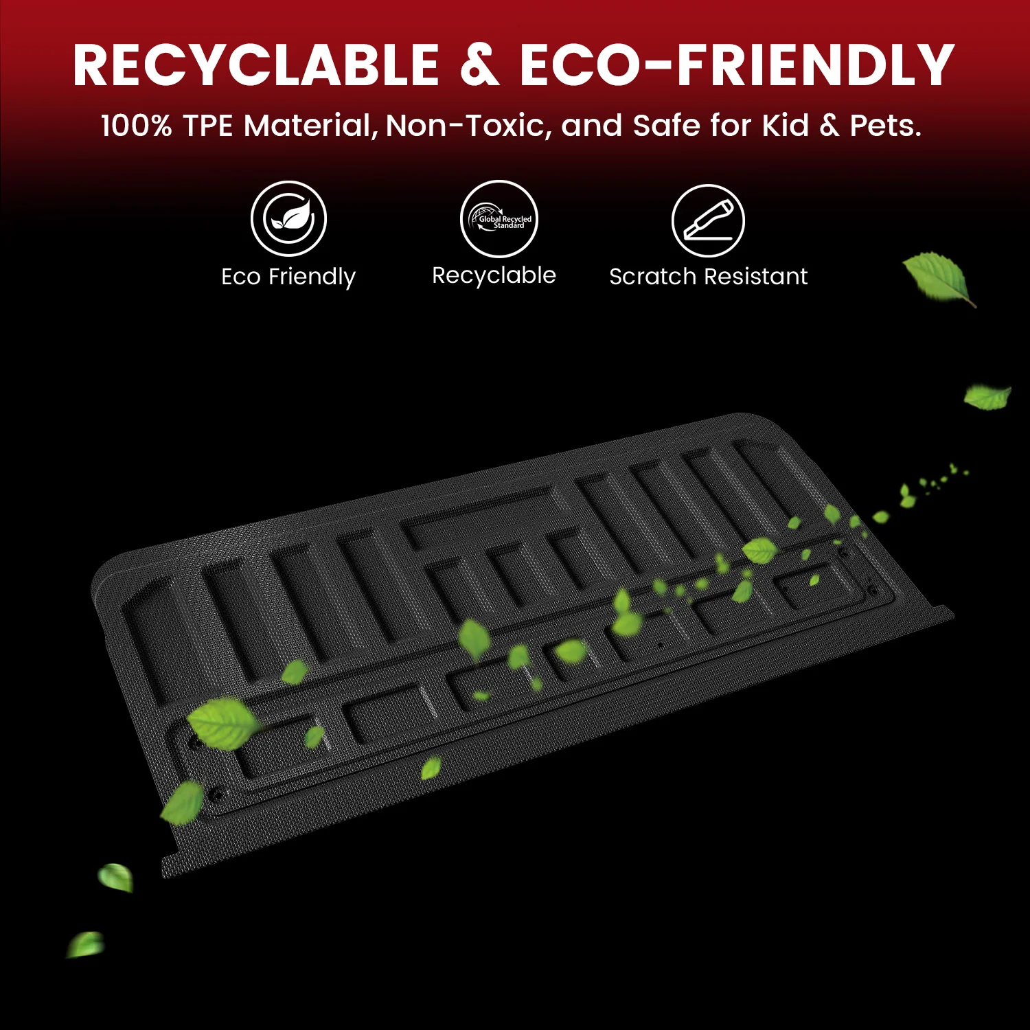 Fit for 2019-2024 Ram 1500 Classic Heavy Duty Truck Bed Mat or Tailgate Mat - Image 25