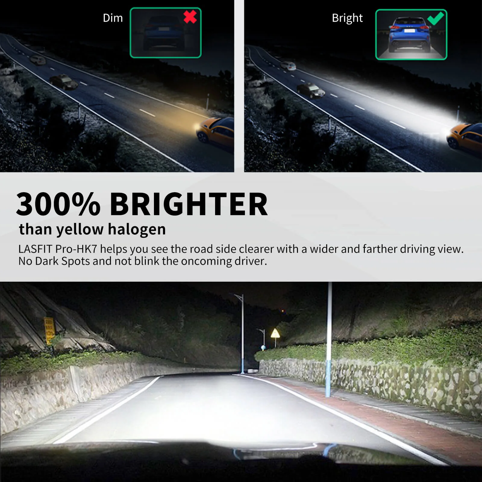 Fit for Kia Hyundai H7 LED Bulb Custom Retainer Adapter | Pro-HK7, 2 Bulbs - Image 4